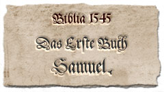 Das 1. Buch Samuel