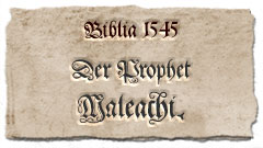 Prophet Maleachi