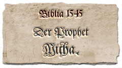 Prophet Micha