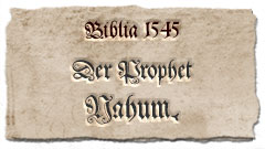 Prophet Nahum