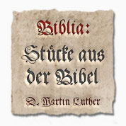 Logo Biblia: Stücke aus der Bibel