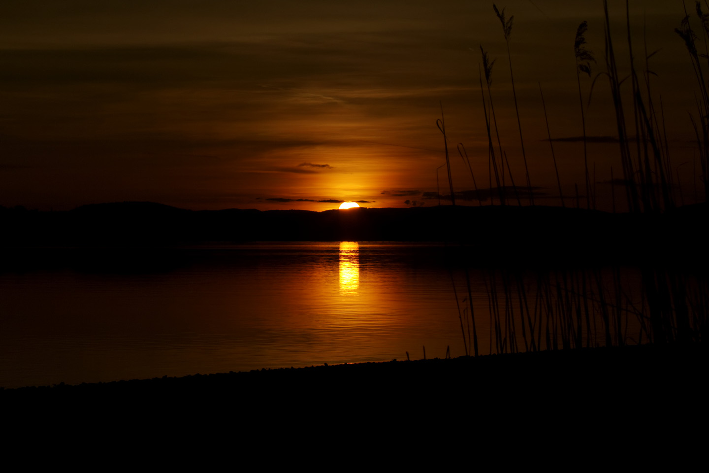 Bild 9: Sunset on Lake Constance