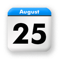 25. August 2023