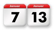 Der 1. Sonntag nach Epiphanias zwischem dem 7. Januar und dem 13. Januar