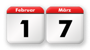 Sonntag Estomihi zwischen dem 1. Februar und dem 7. März