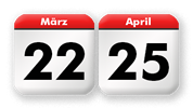 Ostersonntag zwischen dem 22. März und dem 25. April