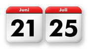 Der 5. Sonntag nach Trinitatis liegt zwischen dem<br>21. Juni und dem 25. Juli eines Jahres.