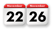 der 27. Sonntag nach Trinitatis liegt<br>zwischen dem 22. November und dem 26. November eines Jahres