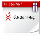 Symbol: Stephanustag