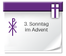 Symbol: 3. Sonntag im Advent