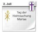 Symbol: Tag der Heimsuchung Mariae