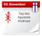 Symbol: Tag des Apostels Andreas