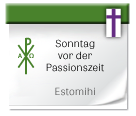 Symbol: Sonntag vor der Passionszeit