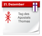 Symbol: Tag des Apostels Thomas