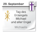 Symbol: Tag des Erzengels Michael und aller Engel