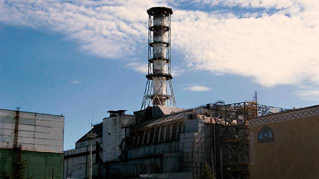 AKW Tschernobyl, Reaktor 4 (2006) | Autor: Carl Montgomery | CC BY-SA