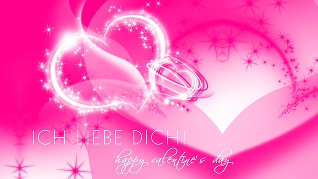 Ich liebe Dich! | Ein kleiner Gruß zum Valentinstag | Grafik: © Sabrina | Reiner | Lizenz CC BY-SA