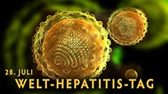 28. Juli | Welt-Hepatitis-Tag  | Grafik: © Sabrina | Reiner | www.stilkunst.de | Based on copyrighted picture