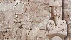 Hatschepsut und Hathor