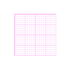 Stilkunst Vorschau: Millimeterpapier (1x1/5x5/10x10 mm) pink