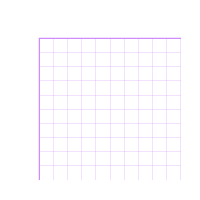 Stilkunst Vorschau: Kariertes Papier 5x5 mm violett