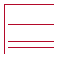Vorschau Stilkunst DIN A4 Liniertes Papier 7 mm mit Rahmen, Royal  Red