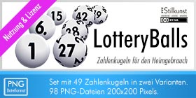Titelbild Lizenz LotteryBalls