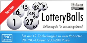 Titelbild Vorschau LotteryBalls
